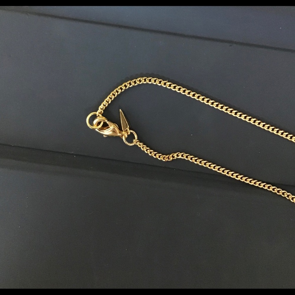 Lulu Frost Gold and Silver Heart Pendant Necklace - Picture 3 of 3